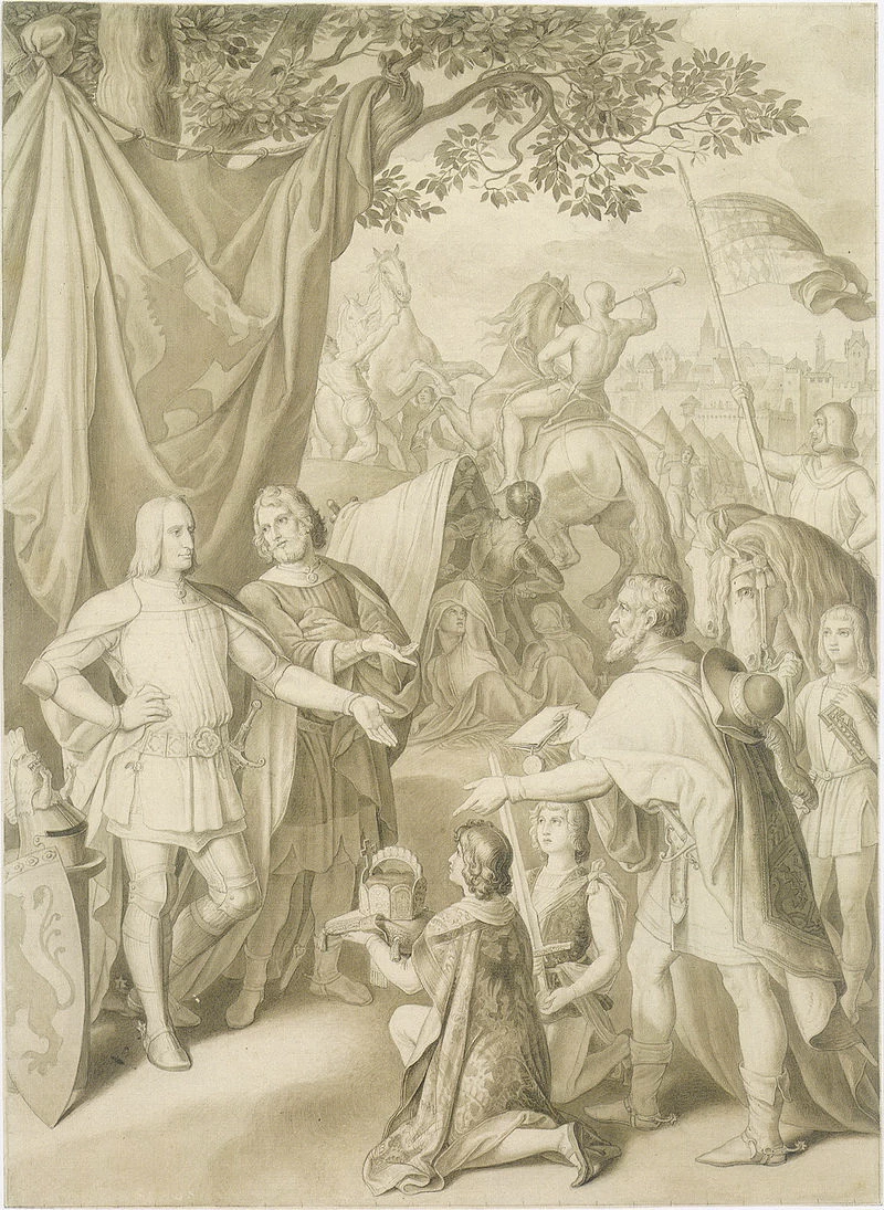 Rodolfo d'Asburgo prima di Basilea